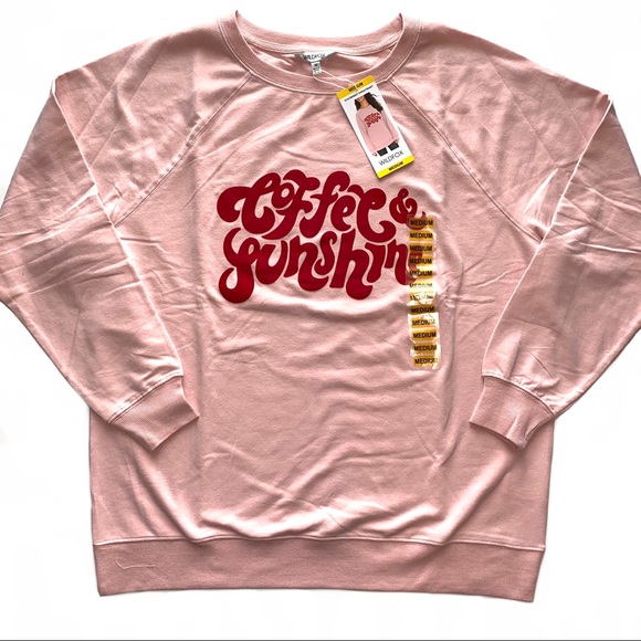 NWT WildFox “Coffee & Sunshine” Soft Sweatshirt - Picture 4 of 14